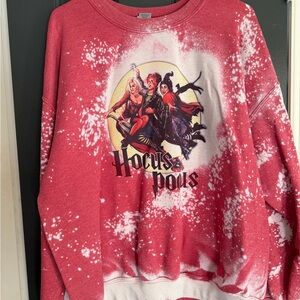 Boutique Halloween Bleached Sweatshirt